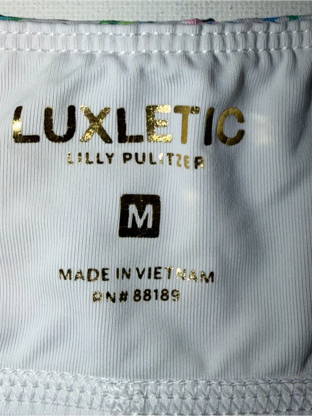 Lilly Pulitzer Aila Luxletic Skort UPF 50+ Resort White Just a Pinch Medium - Picture 4 of 11